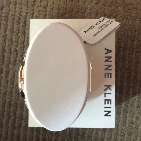 NWT Rose gold Anne Klein watch w/ Swarovski - Picture 3 of 4